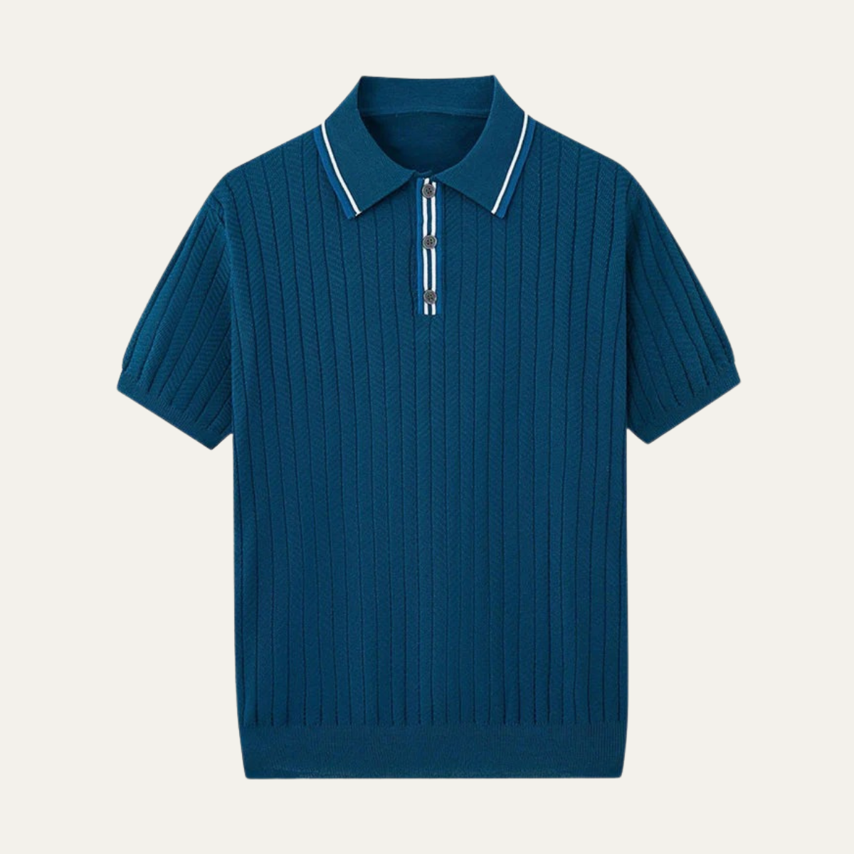 Men's Cotton Silk Polo Shirt