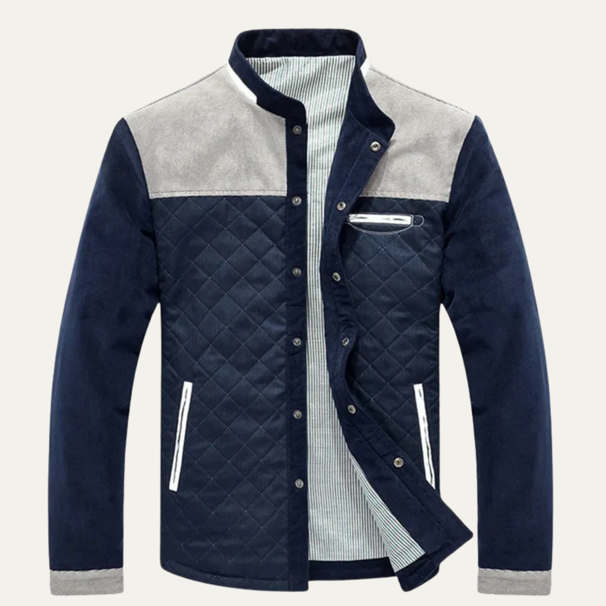 Walsingham Men's Quilted Bomber Jacket Lightweight