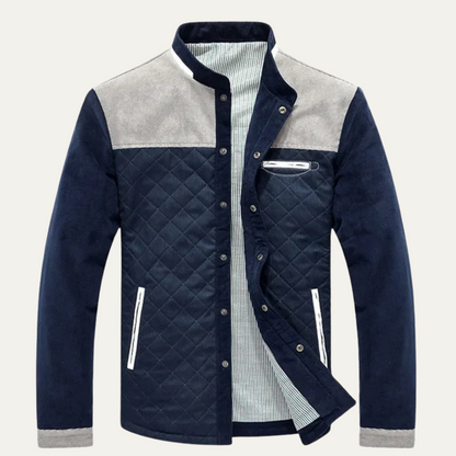Walsingham Men's Quilted Bomber Jacket Lightweight