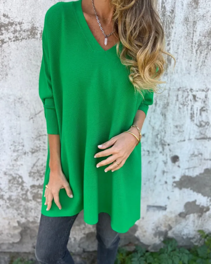 Chic Knit Bohemian Blouse