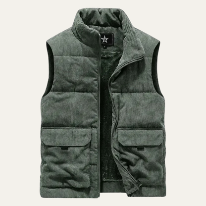 Women's Wool Cotton Padded Vest