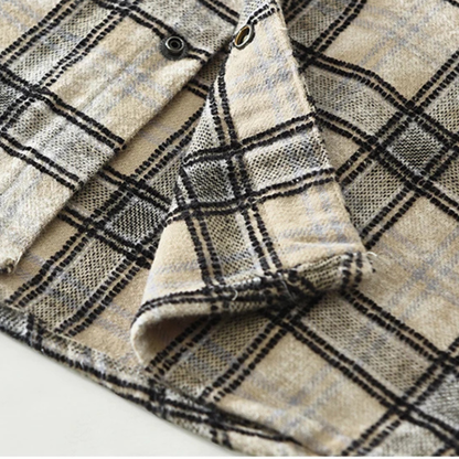Men's Plaid Cotton Shirt Brushed Southgate