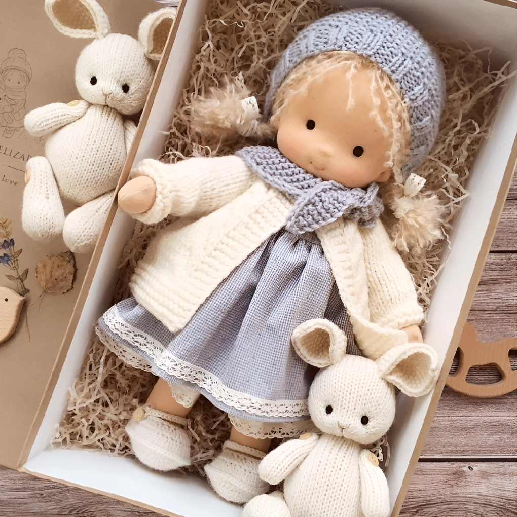 Waldorf Cuddly Doll Handmade