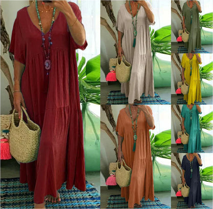 Flowy Chic Women's Maxi Dress