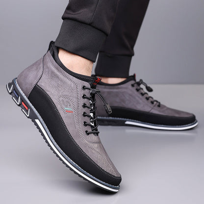 Men's Calfskin Leather Shoes