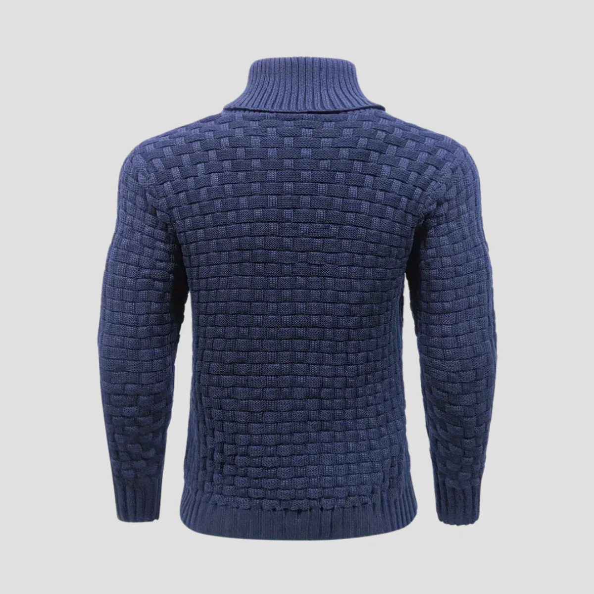 Men's Chunky Knit Button Sweater