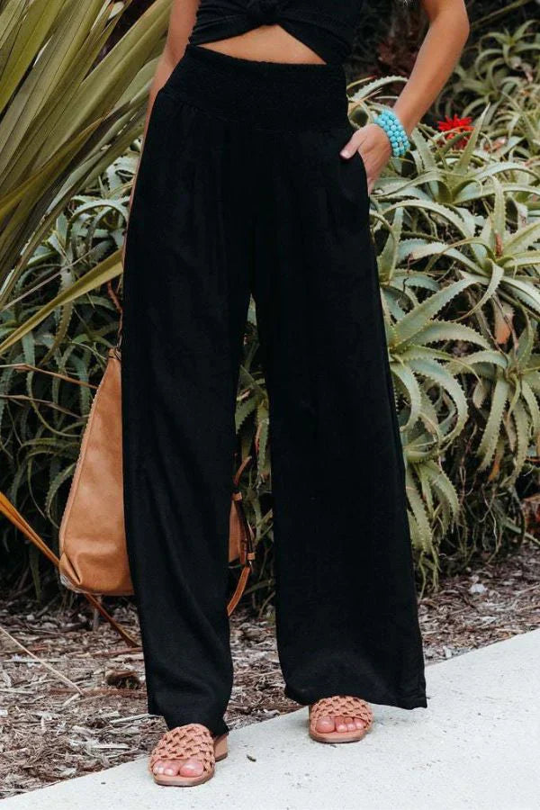 Women's Stretch Palazzo Pants