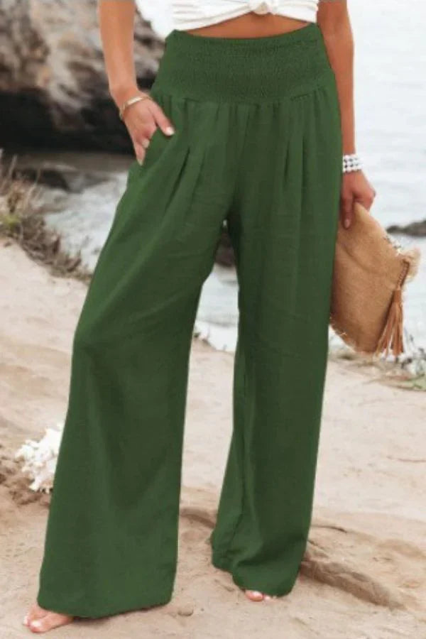 Women's Stretch Palazzo Pants
