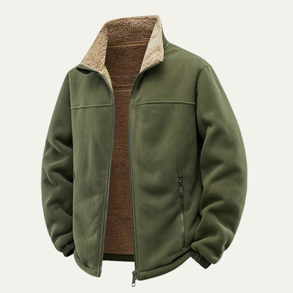 Men's Fleece Jacket Warm Casual