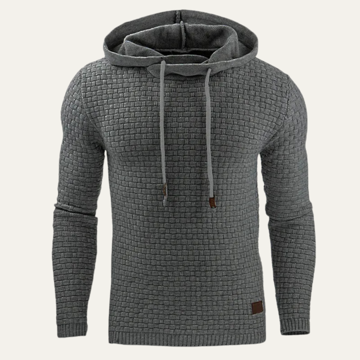Men's Hooded Knit Sweater Warm