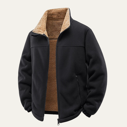Men's Fleece Jacket Warm Casual