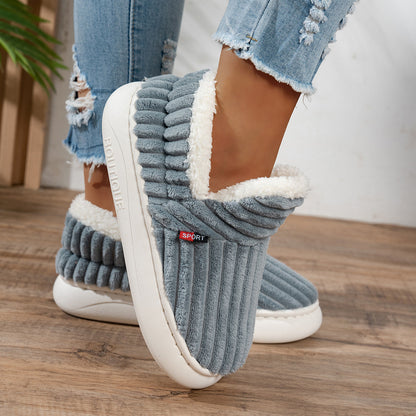Women's Fleece Slippers Non-Slip Sole