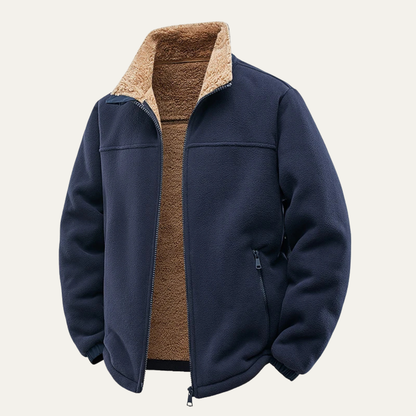 Men's Fleece Jacket Warm Casual