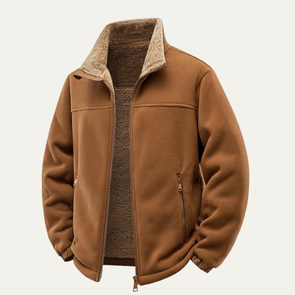 Men's Fleece Jacket Warm Casual