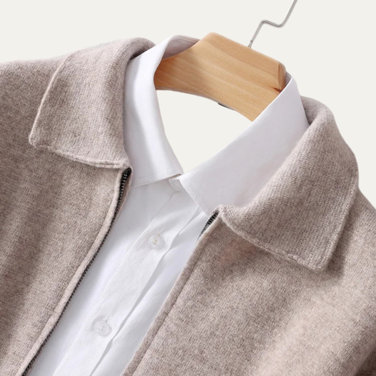 Men's Soft Wool Knit Cardigan Sweater