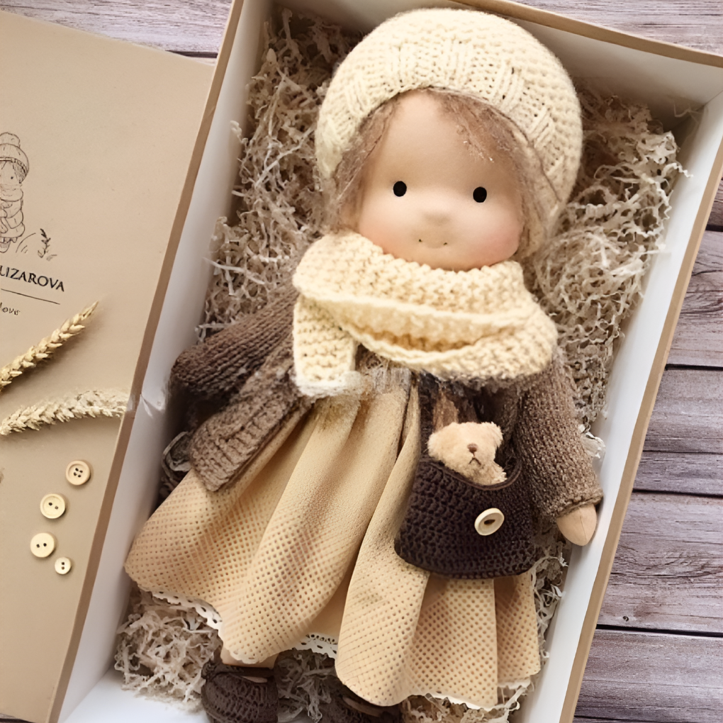 Waldorf Cuddly Doll Handmade