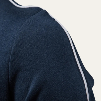 Men's Slim Fit Cotton Sweater Zip Up Casual