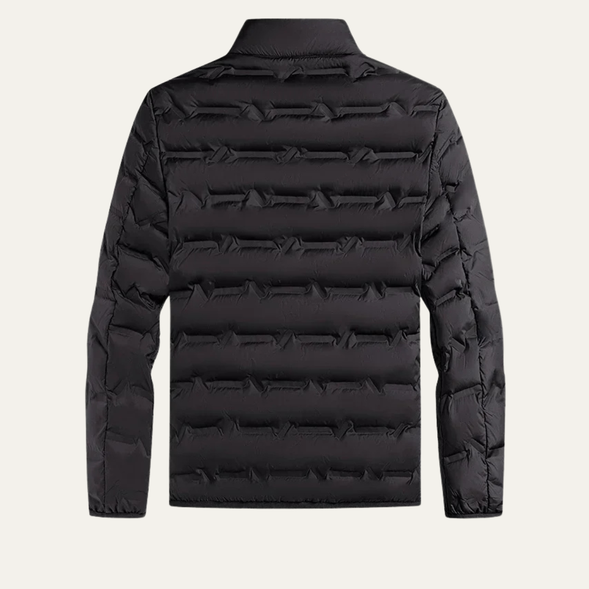 Men's Heated Down Ski Jacket Thermal Black