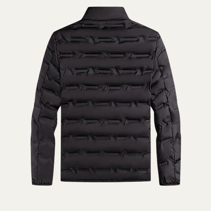 Men's Heated Down Ski Jacket Thermal Black