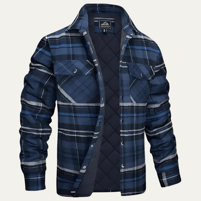 Men's Flannel Plaid Jacket