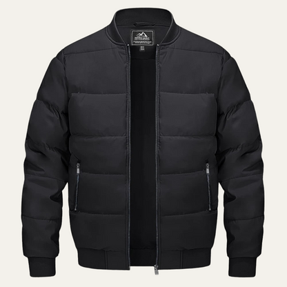 Men's Quilted Puffer Jacket - VibreMode