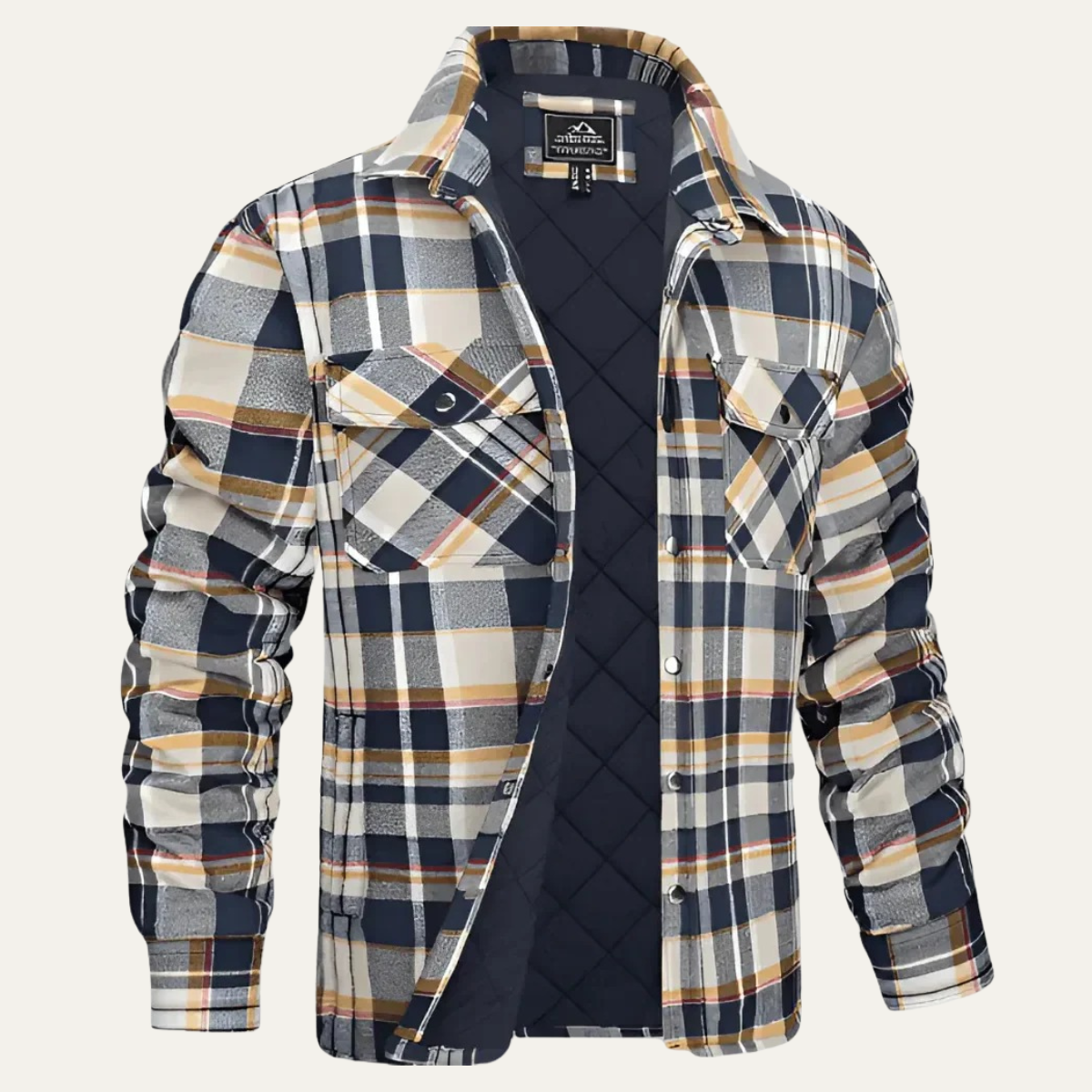 Men's Flannel Plaid Jacket