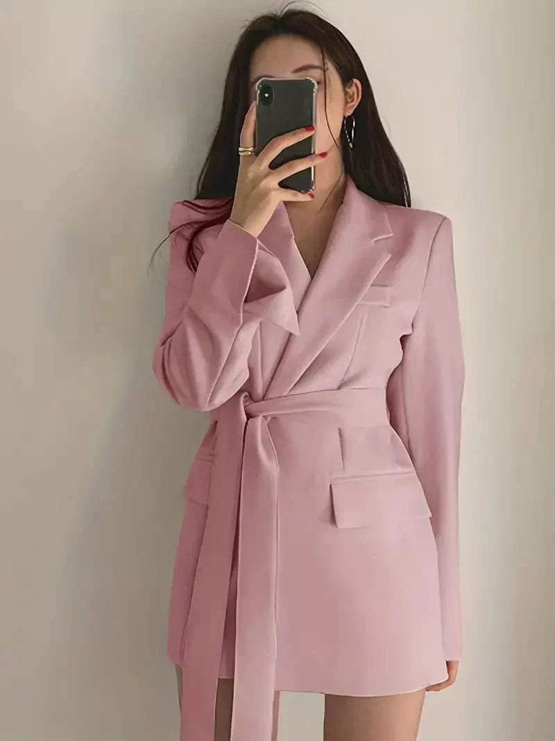 Women's Blazer Coat Wool Versatile