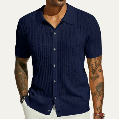 Men's Lightweight Knit Polo Shirt