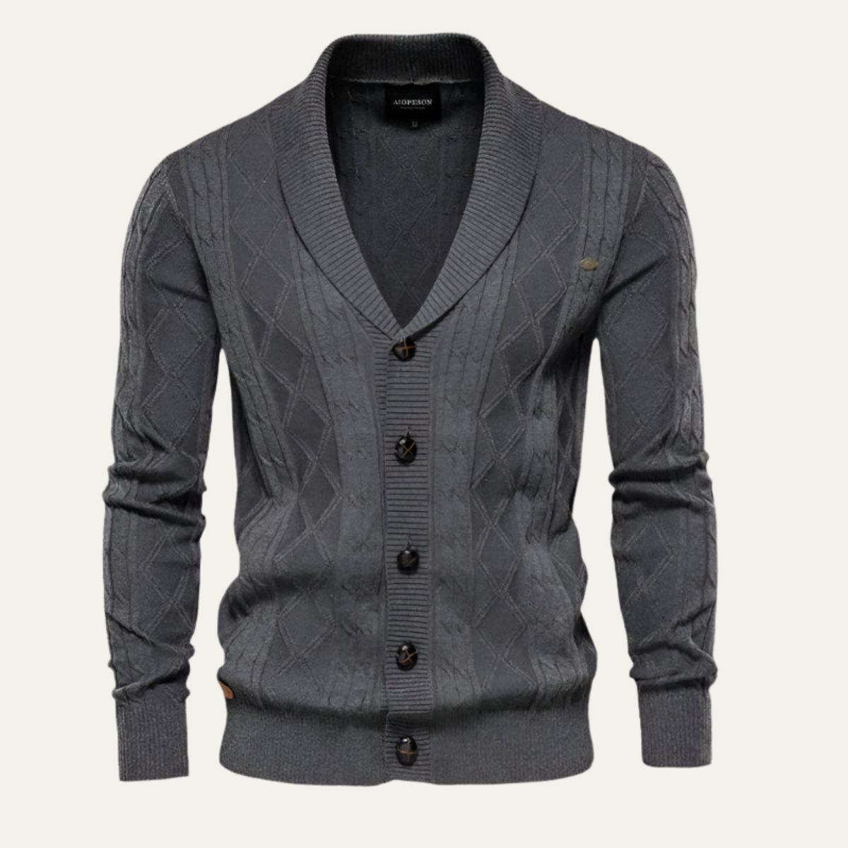 Men's Elegant Cardigan Sweater