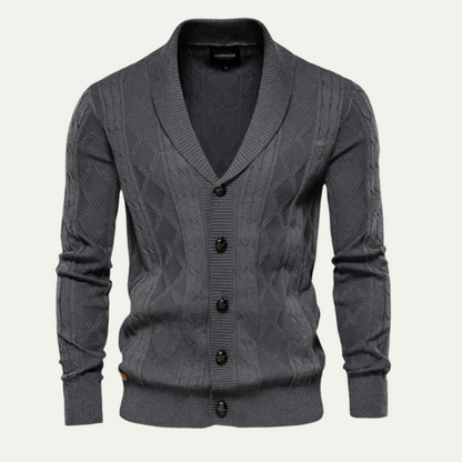 Men's Elegant Cardigan Sweater