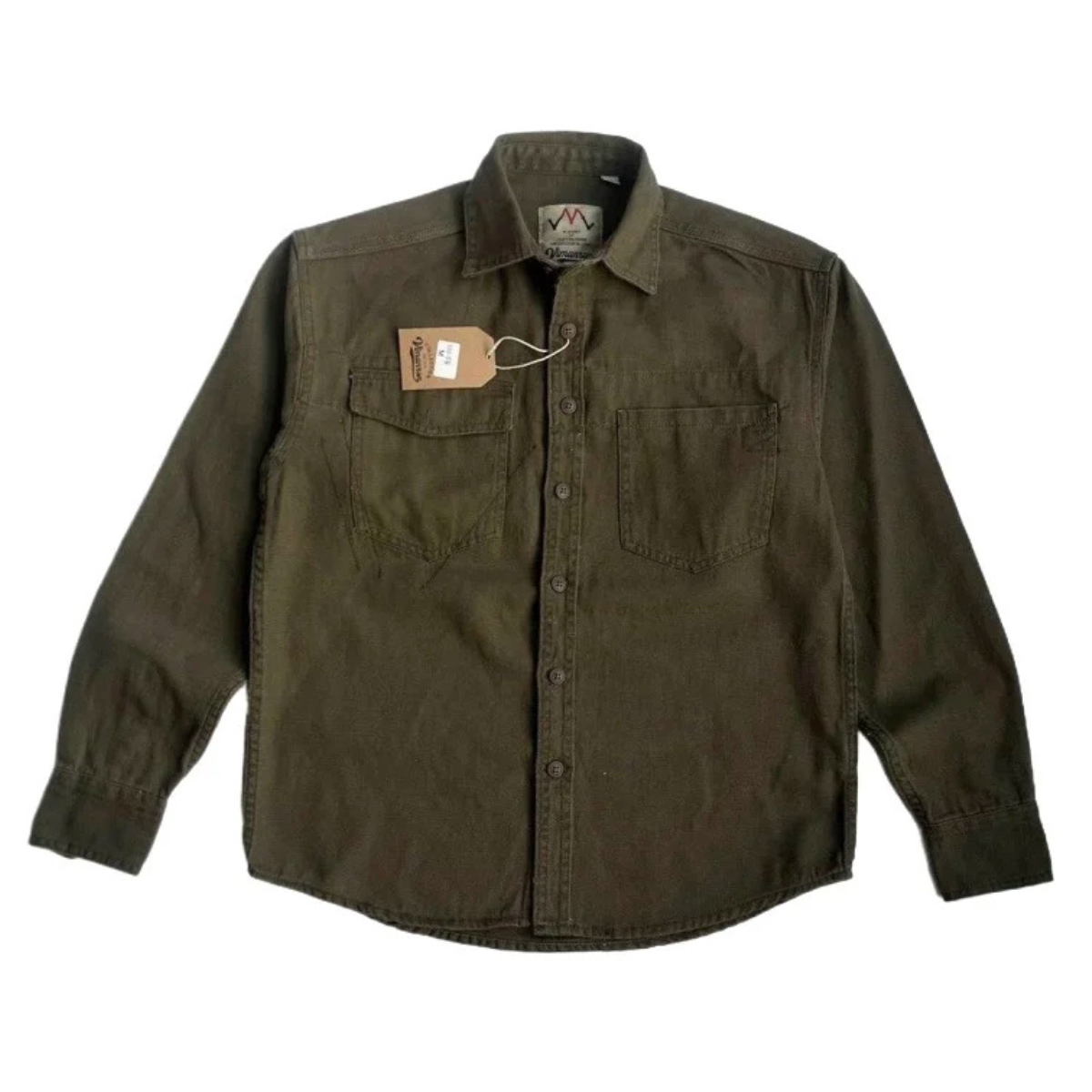 Men's Cotton Canvas Shirt Jacket
