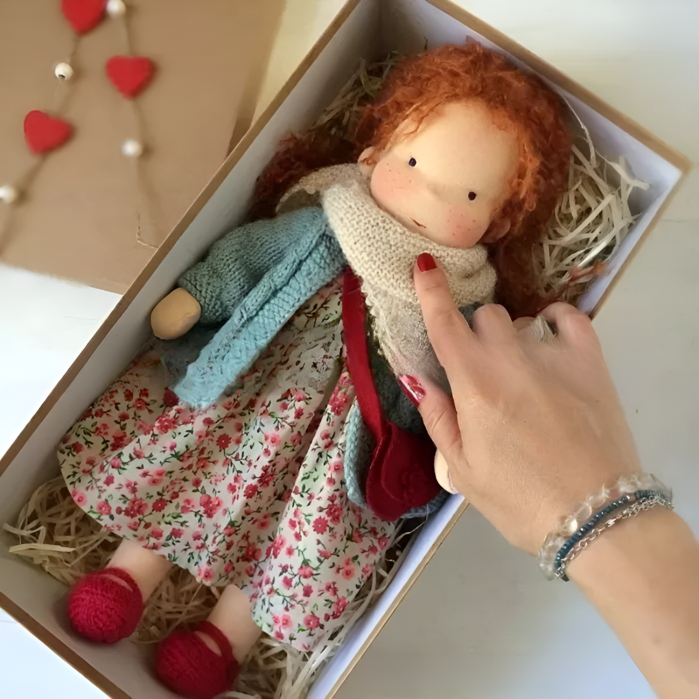 Waldorf Cuddly Doll Handmade