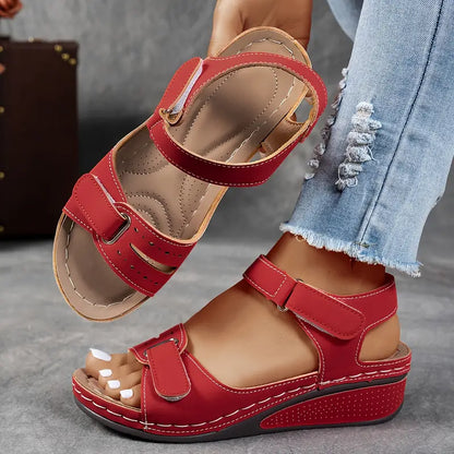 Comfortable Arch Support Wedge Sandals