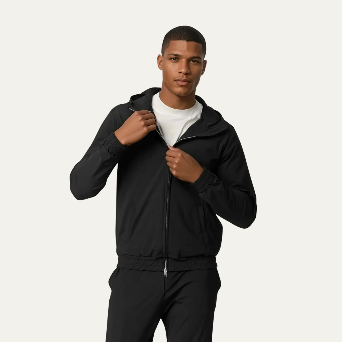 Men's Modern Lounge Wear Set Black