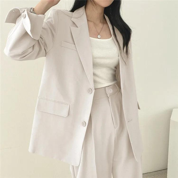 Classic Ladies Two Piece Suit Set
