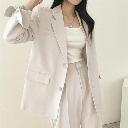 Classic Ladies Two Piece Suit Set