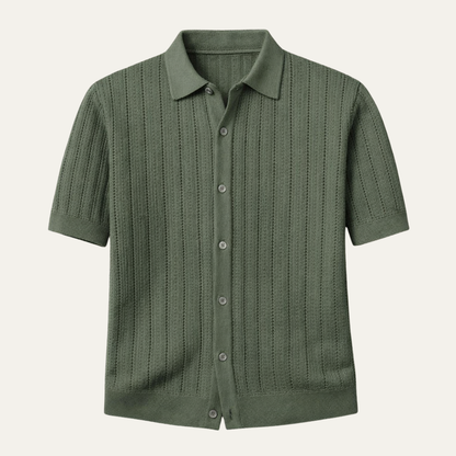 Men's Lightweight Knit Polo Shirt