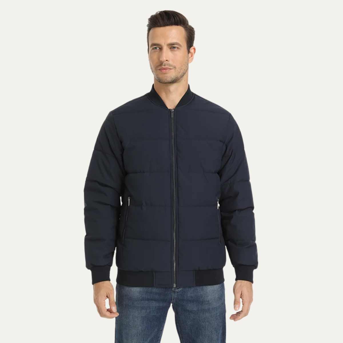 Men's Quilted Puffer Jacket