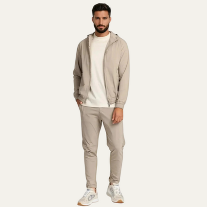 Men's Modern Lounge Wear Set Beige