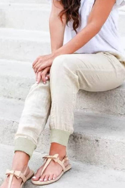 Comfortable Women's Elastic Waist Jogger Pants