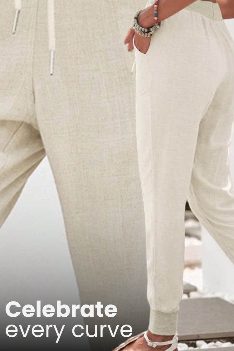 Comfortable Women's Elastic Waist Jogger Pants