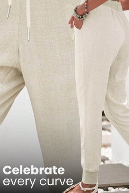 Comfortable Women's Elastic Waist Jogger Pants