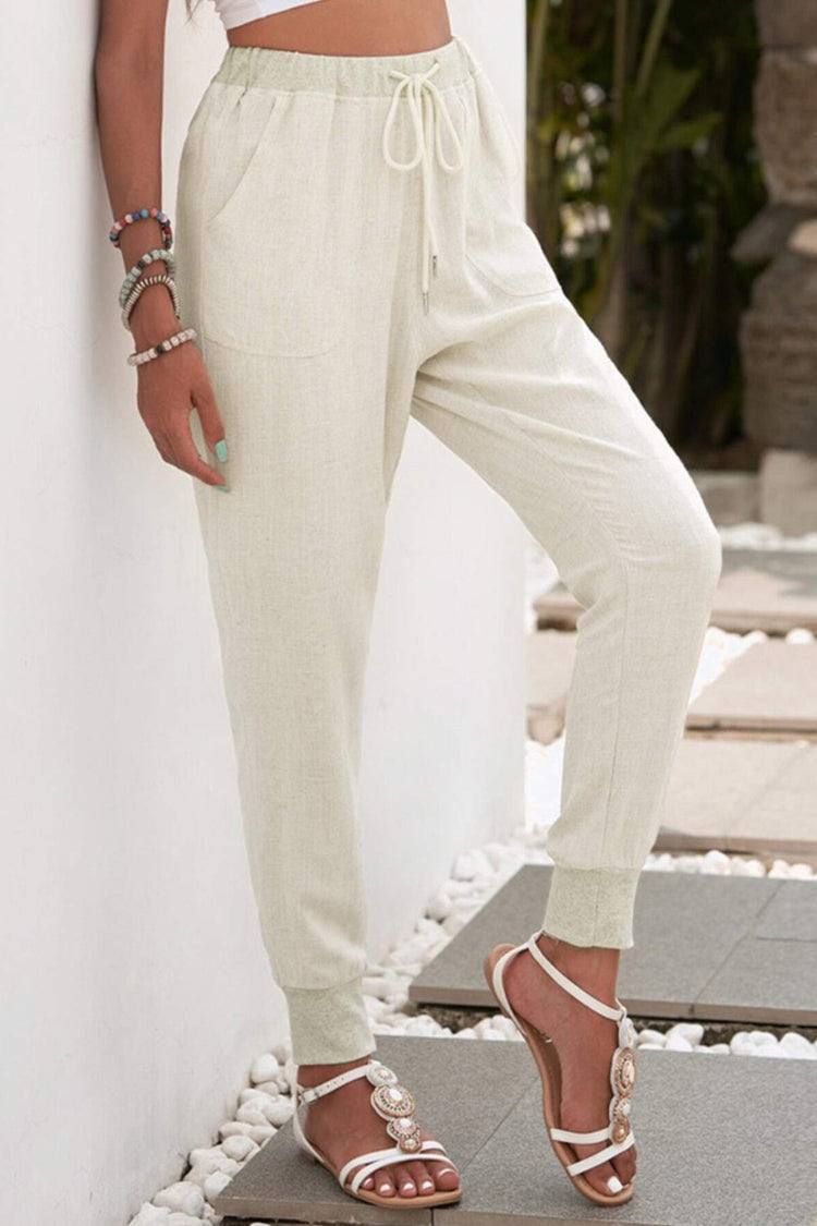 Comfortable Women's Elastic Waist Jogger Pants