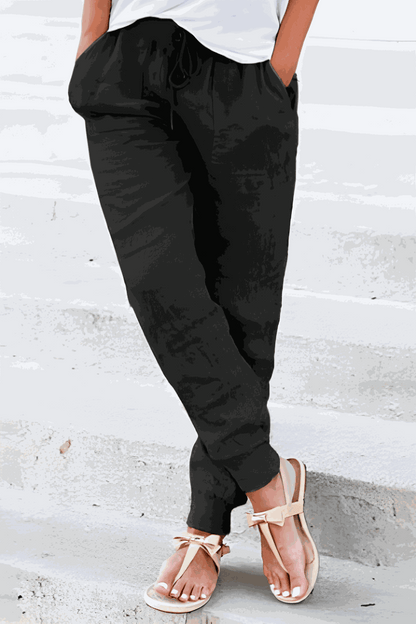 Comfortable Women's Elastic Waist Jogger Pants