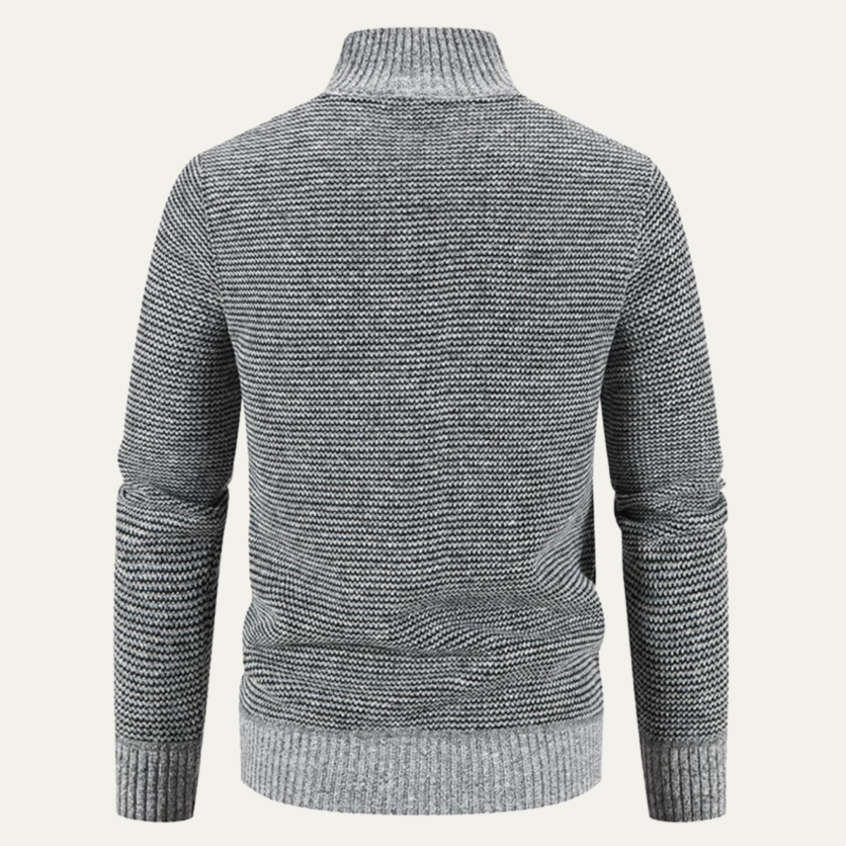Men's Knit Fleece Winter Jacket