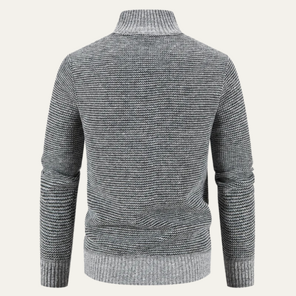 Men's Knit Fleece Winter Jacket