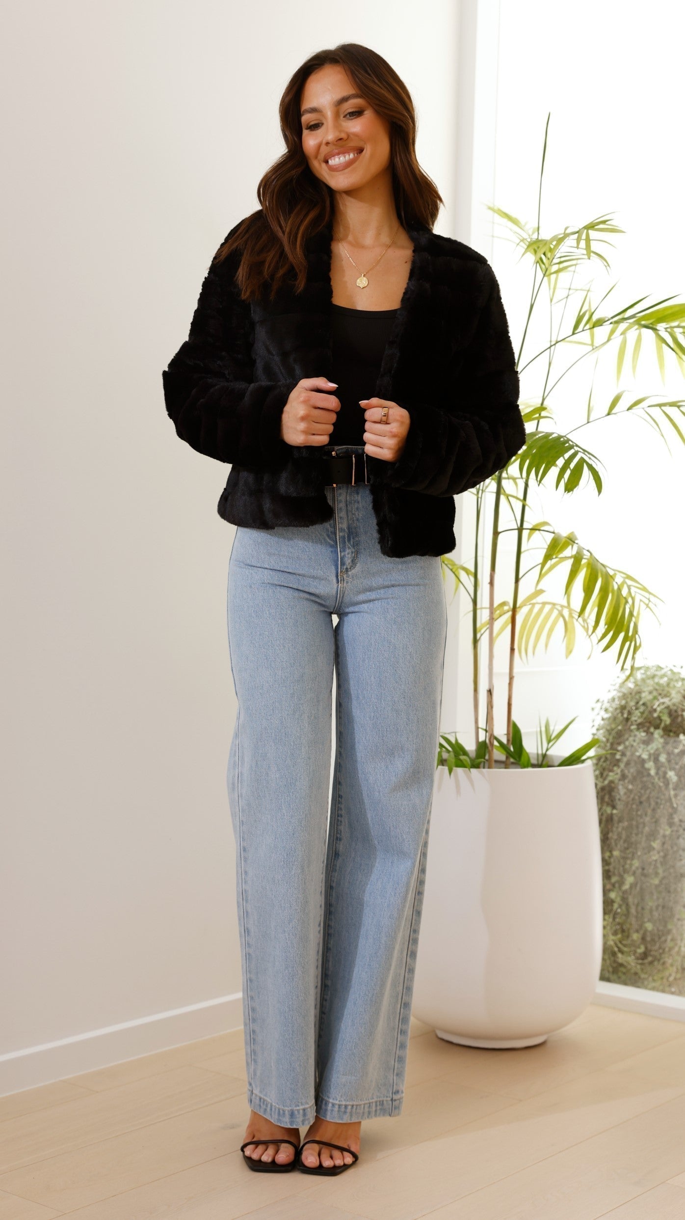 Women's Crop Jacket Cotton