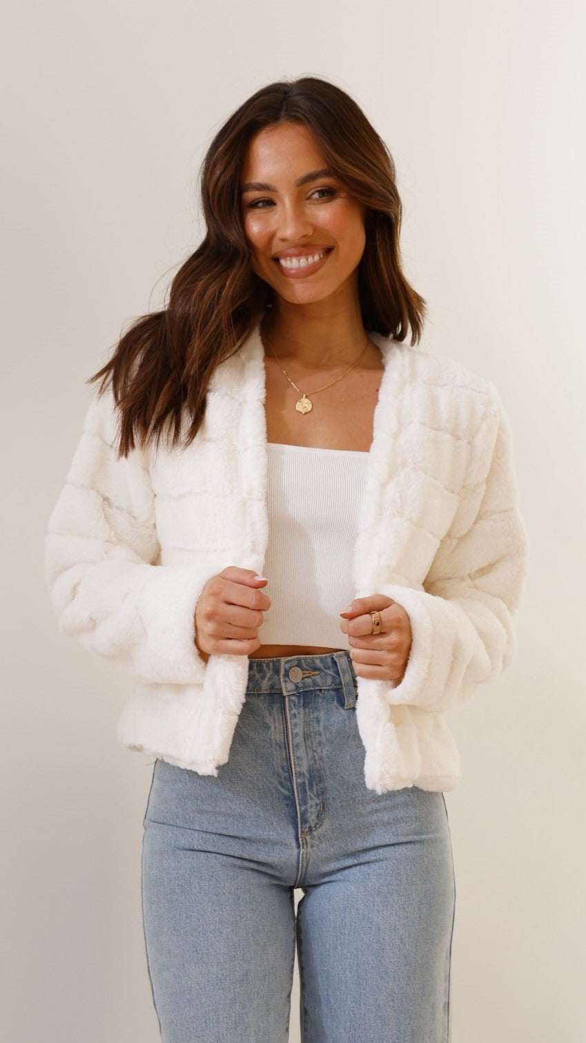 Women's Crop Jacket Cotton - VibreMode