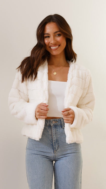 Women's Crop Jacket Cotton - VibreMode