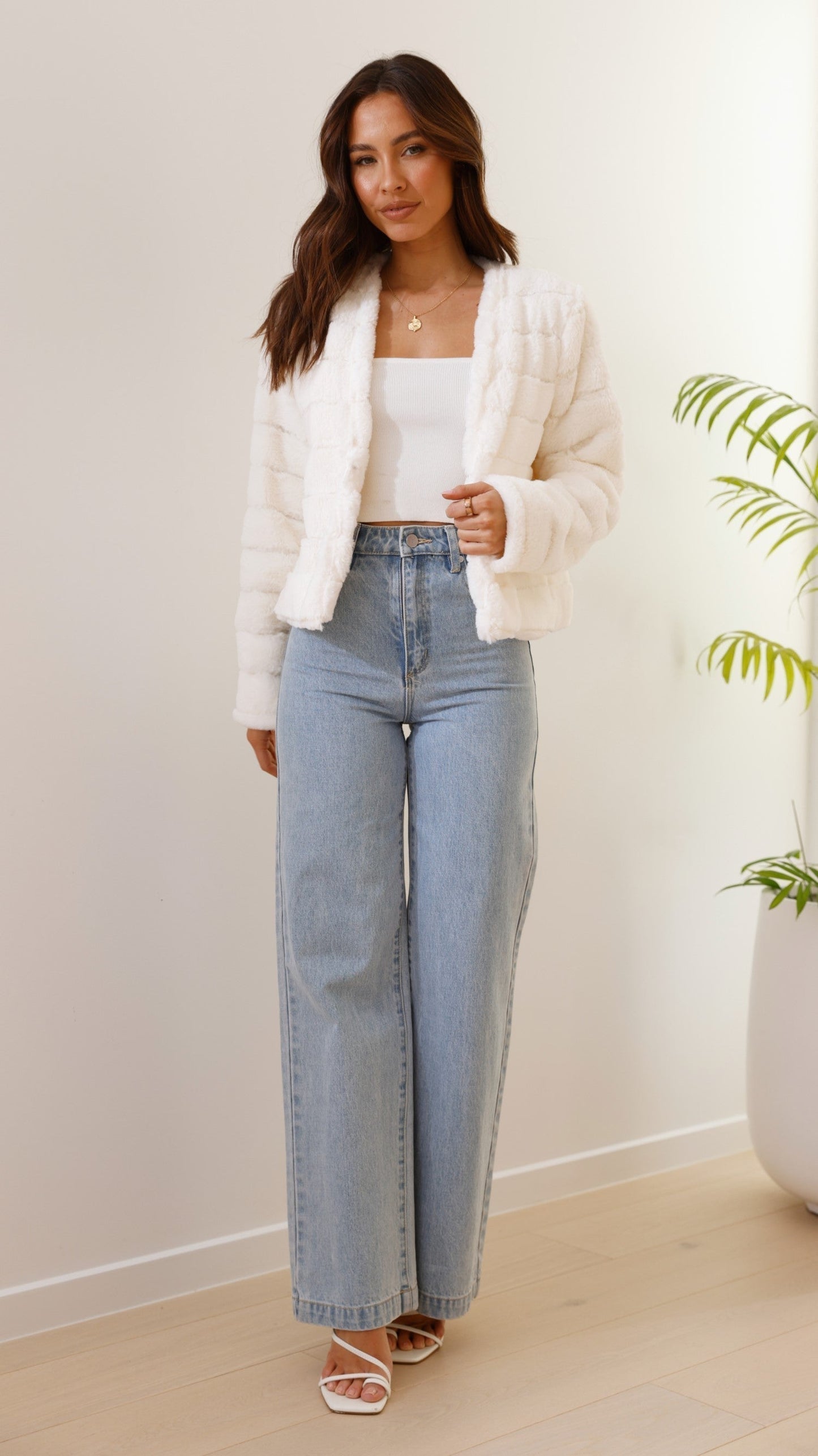 Women's Crop Jacket Cotton